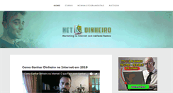 Desktop Screenshot of net-dinheiro.com